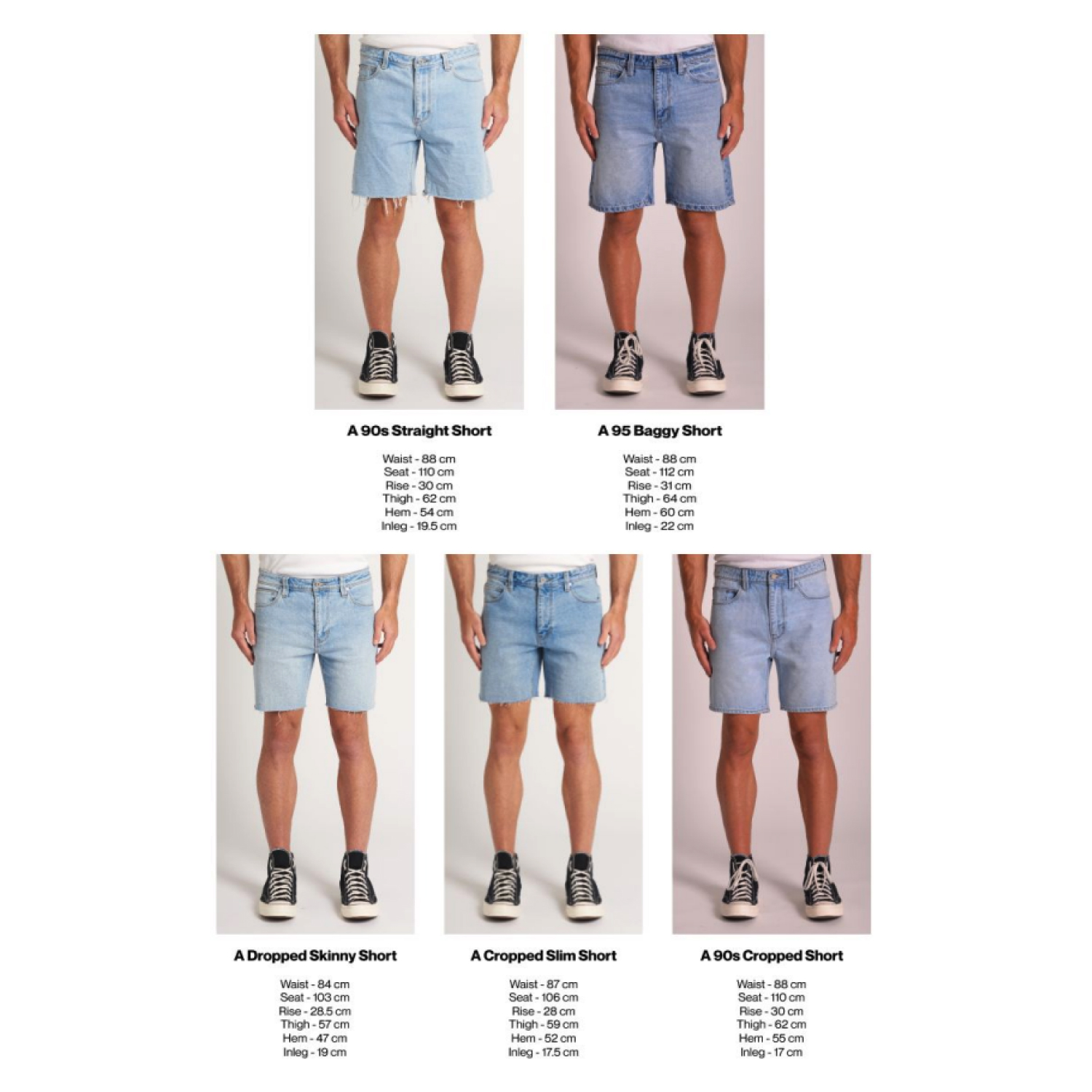 FIT GUIDE ABRAND JEANS